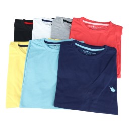 CAMISETA CUELLO REDONDO - LONG BEACH POLO CLUB