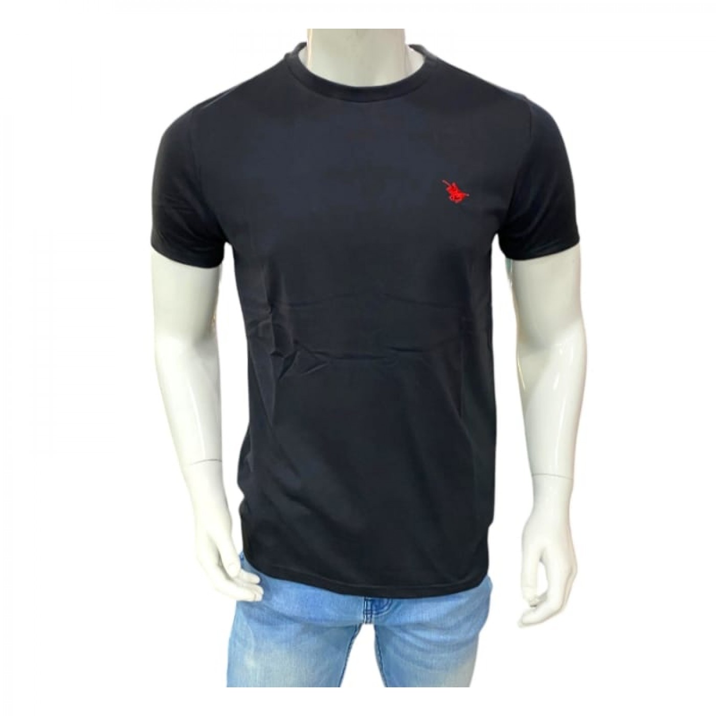 CAMISETA CUELLO REDONDO - LONG BEACH POLO CLUB