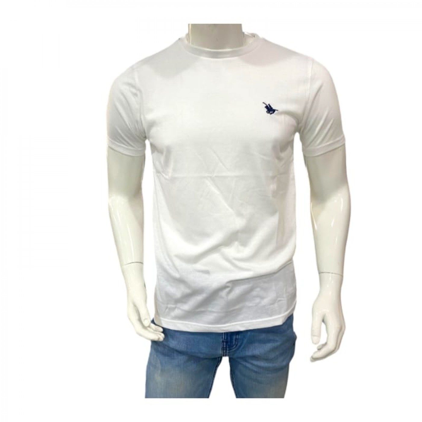 CAMISETA CUELLO REDONDO - LONG BEACH POLO CLUB
