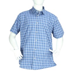 CAMISA CASUAL CUADRICULADA PLUS SIZE - FARIANI