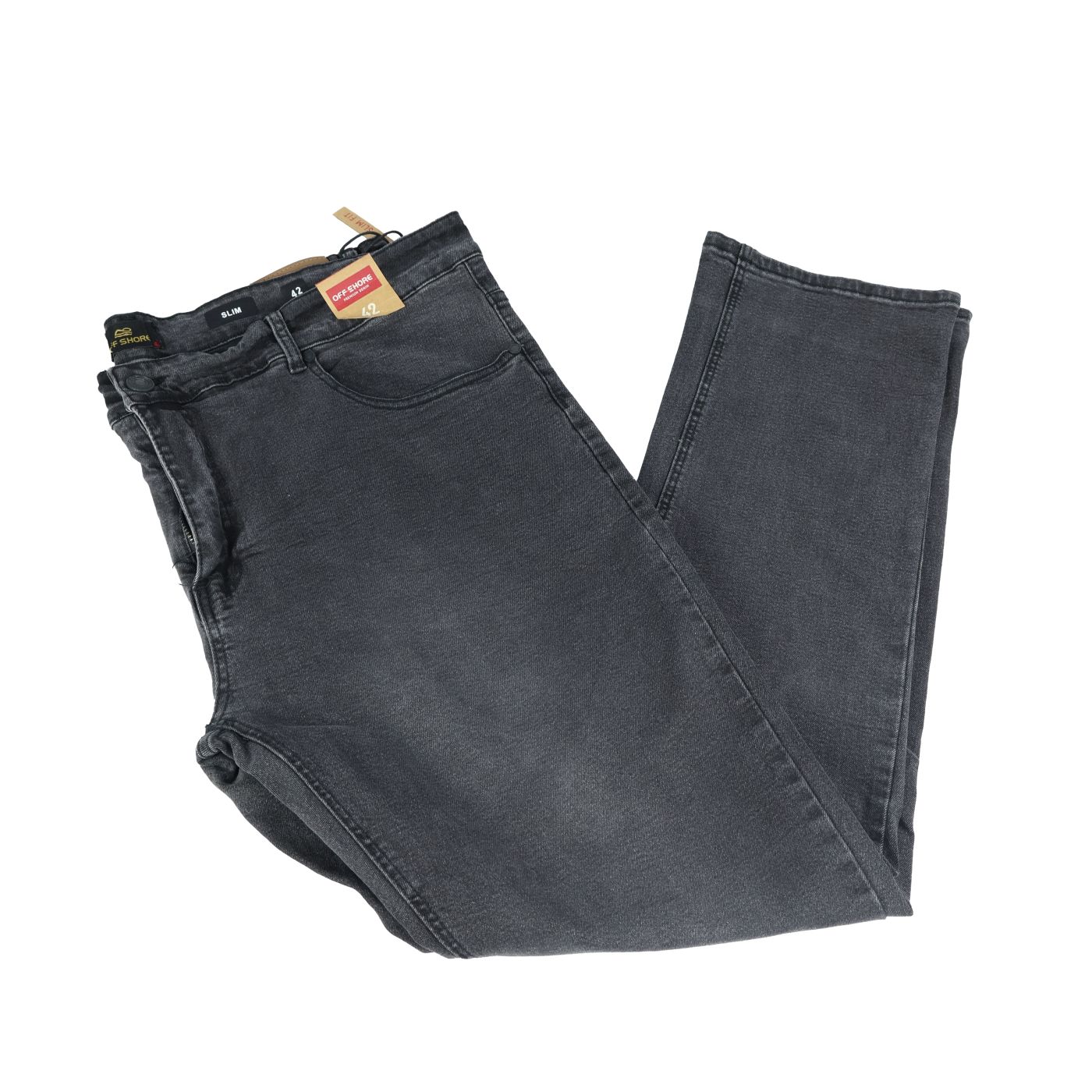 PANTALON JEANS PARA HOMBRE SLIM FIT  (PLUS SIZE) - OFF SHORE