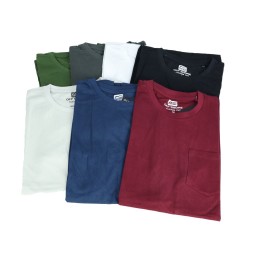 CAMISETA CUELLO REDONDO CON BOLSA - OFF SHORE