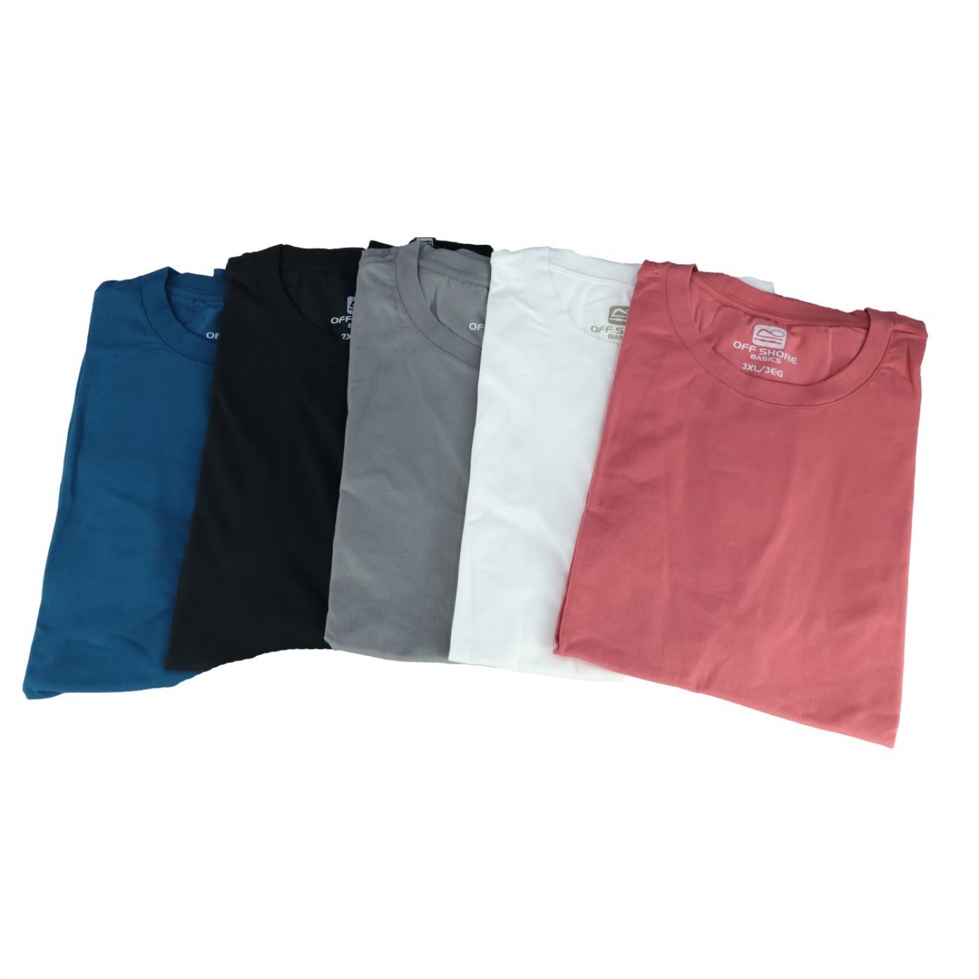 CAMISETA CUELLO REDONDO PLUS SIZE - OFF SHORE