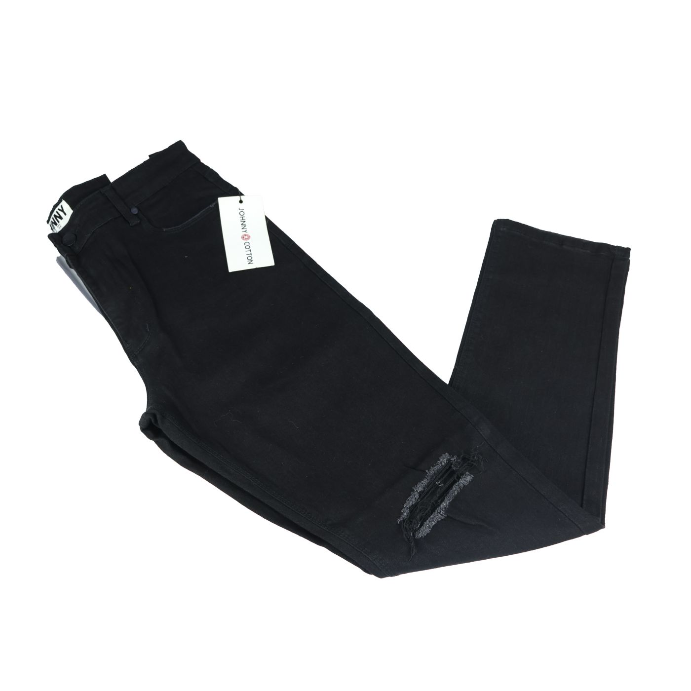 PANTALON JEANS DE HOMBRE SLIM STRECH ROTO - JHONY COTTON