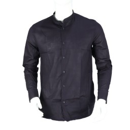 CAMISA MANGA LARGA CUELLO CHINO  SLIM FIT - JOHNNY COTTON