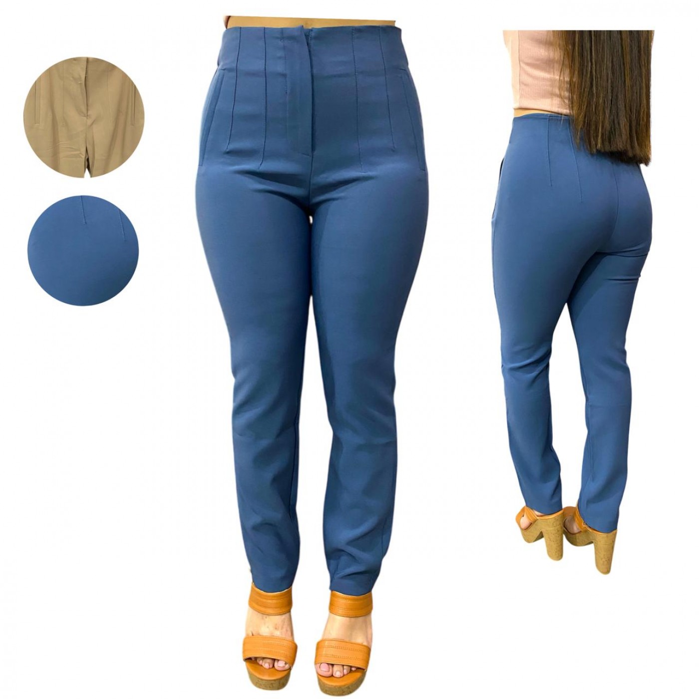 PANTALON CASUAL  - STEFANYMODA D