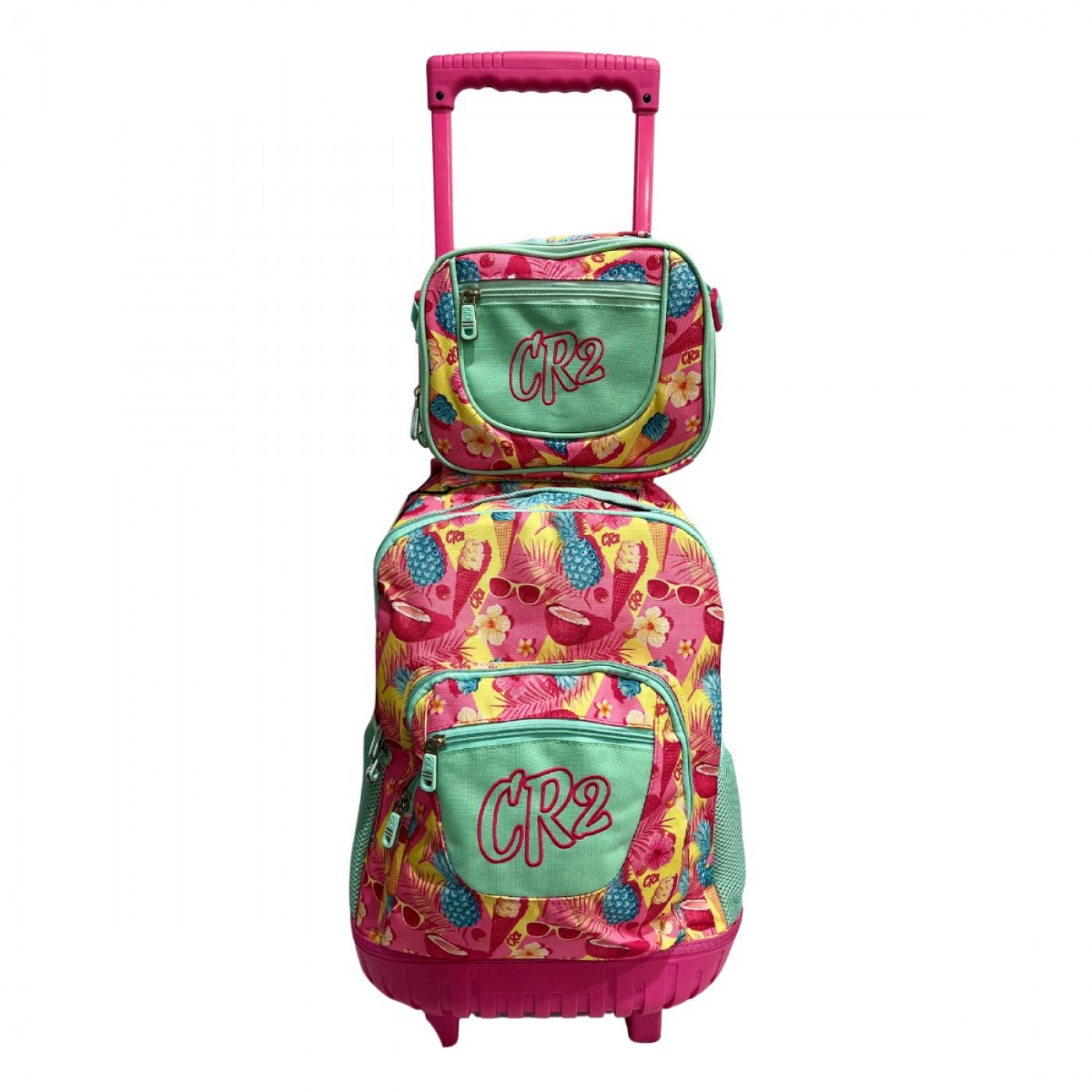 PACK MOCHILA CON RUEDAS MAS LONCHERA MAS CARTUCHERA - CR2