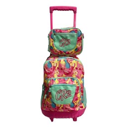 PACK MOCHILA CON RUEDAS MAS LONCHERA MAS CARTUCHERA - CR2