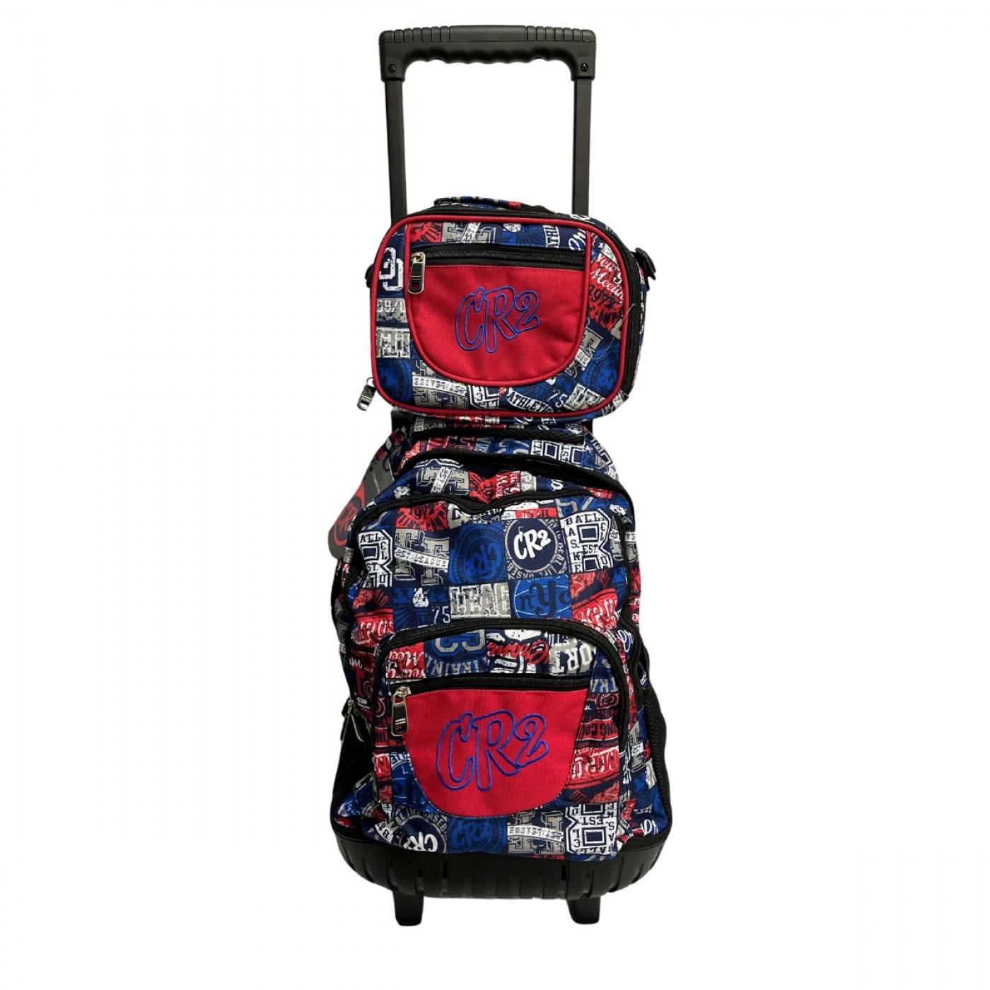 PACK MOCHILA CON RUEDAS MAS LONCHERA MAS CARTUCHERA - CR2