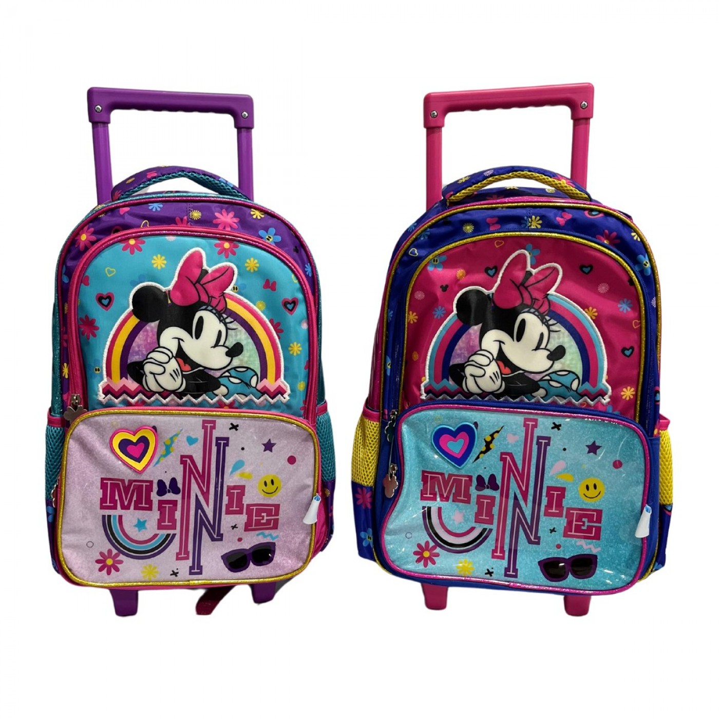 MOCHILA CON RUEDAS MINNIE MOUSE ( ROLLER) - DISNEY