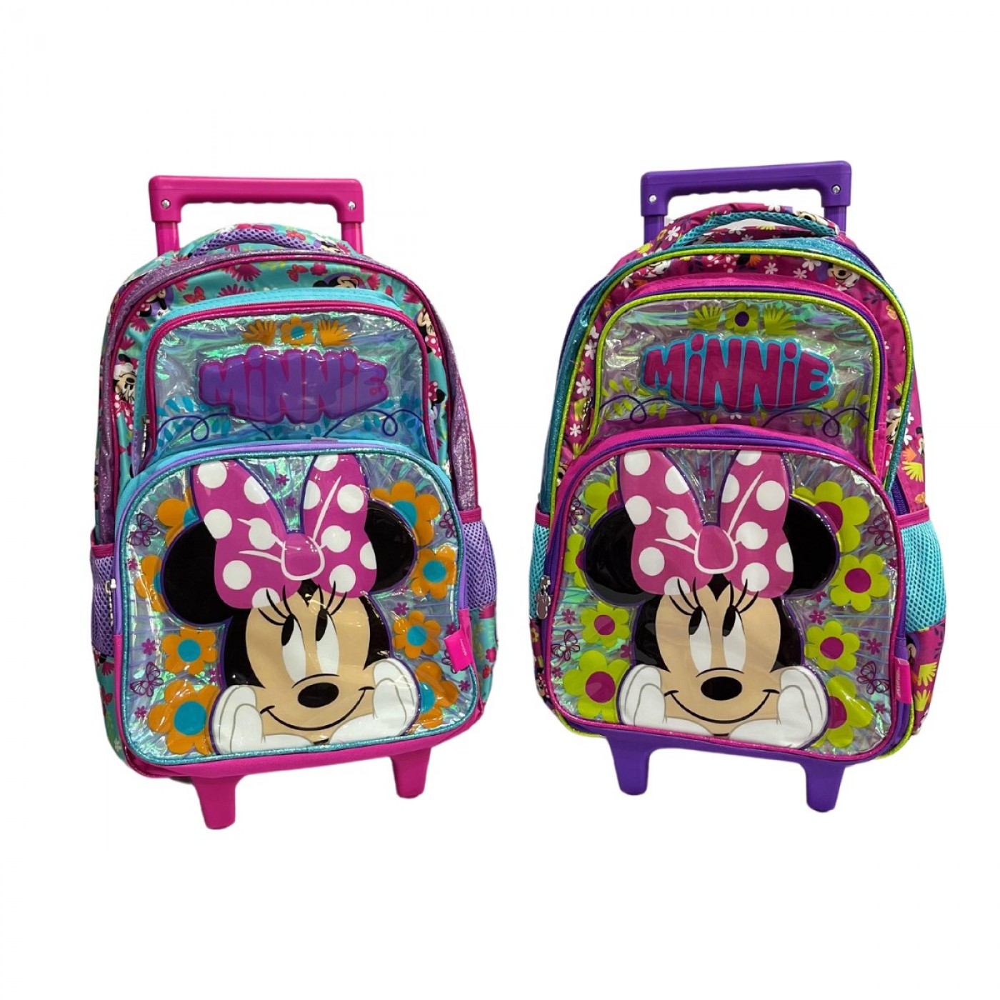 MOCHILA CON RUEDAS MINNIE MOUSE ( ROLLER) - DISNEY