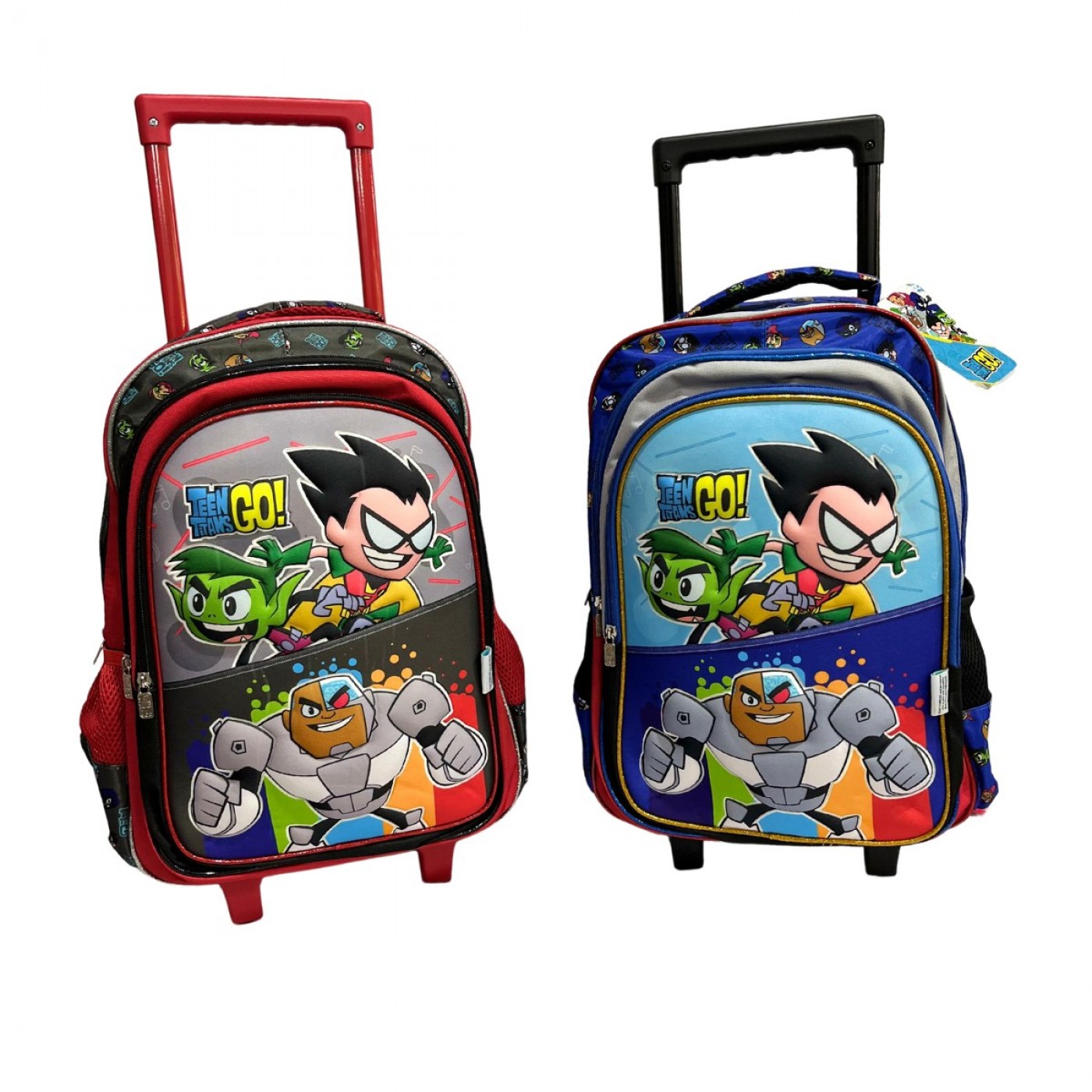 MOCHILA CON RUEDAS DE  TEEN TITANS - DC