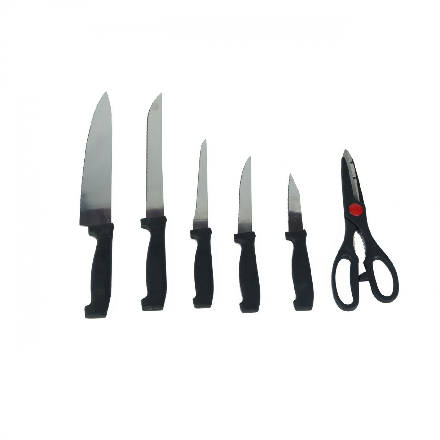 SET DE CUCHILLOS PARA COCINA 7 PZAS. - BISTRO