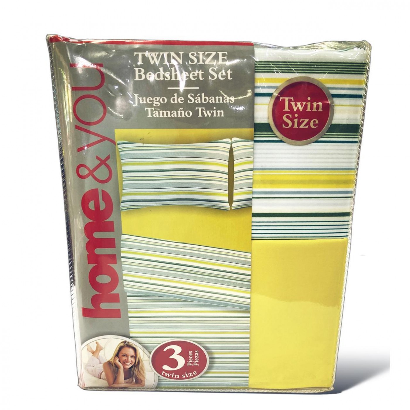 JUEGO DE SABANAS TWIN - HOME & YOU