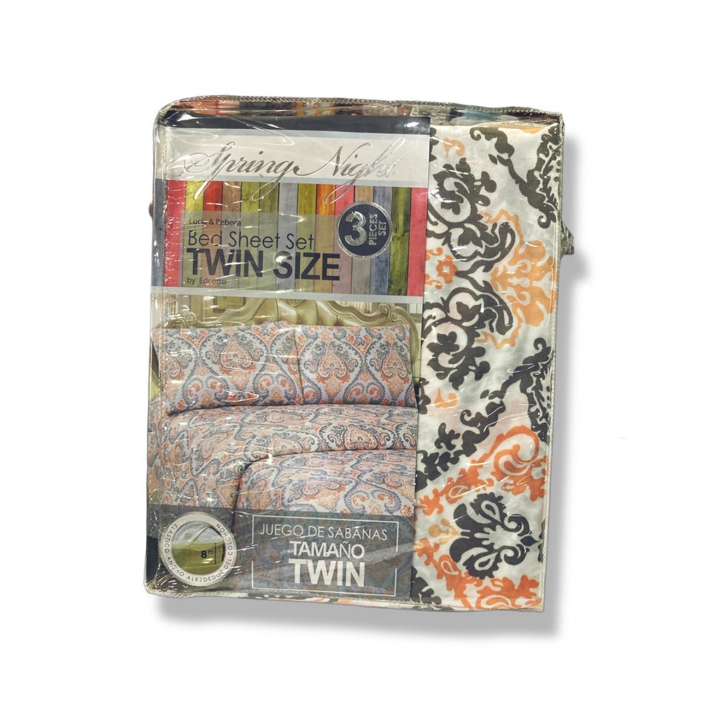 JUEGO DE SABANA TWIN - SPRING NIGHT