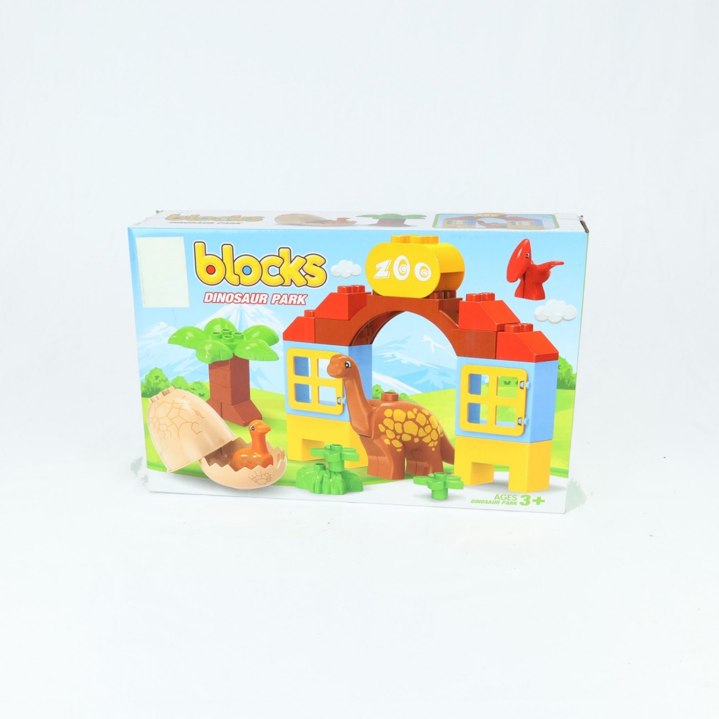 DINOSAUR PARK ( BLOQUES DE ARMAR) 26 PZAS - 