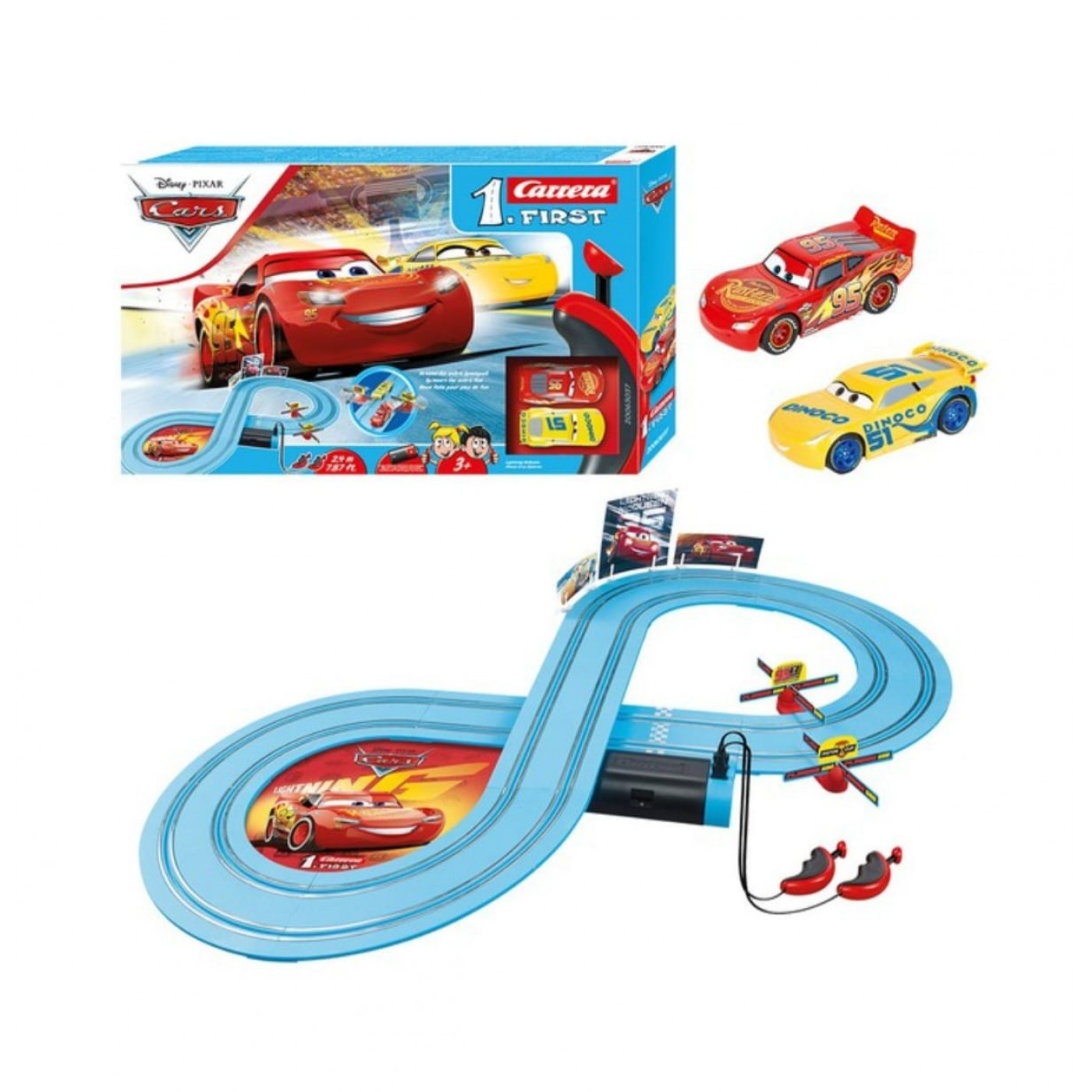 PISTA DE CARROS   (CARRERA FIRST) - DISNEY PIXAR