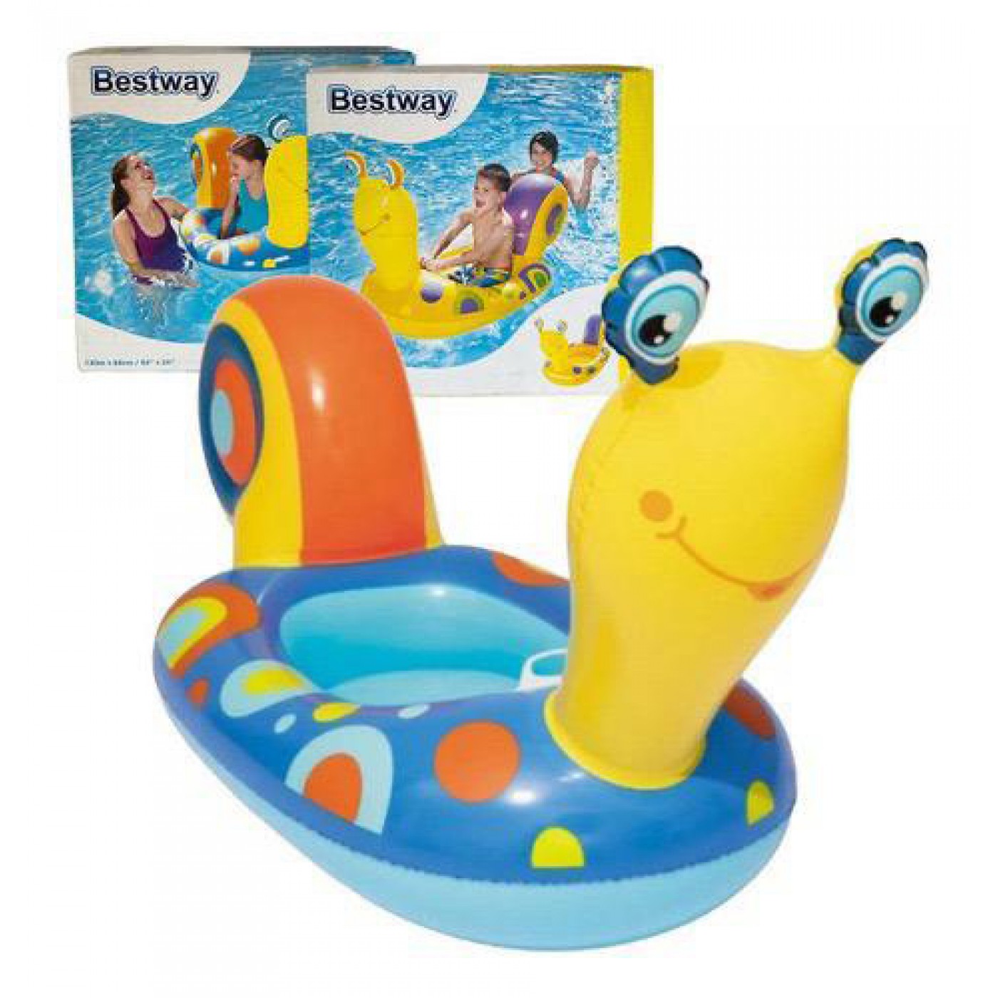 FLOTADOR FORMA DE CARACOL - BESTWAY
