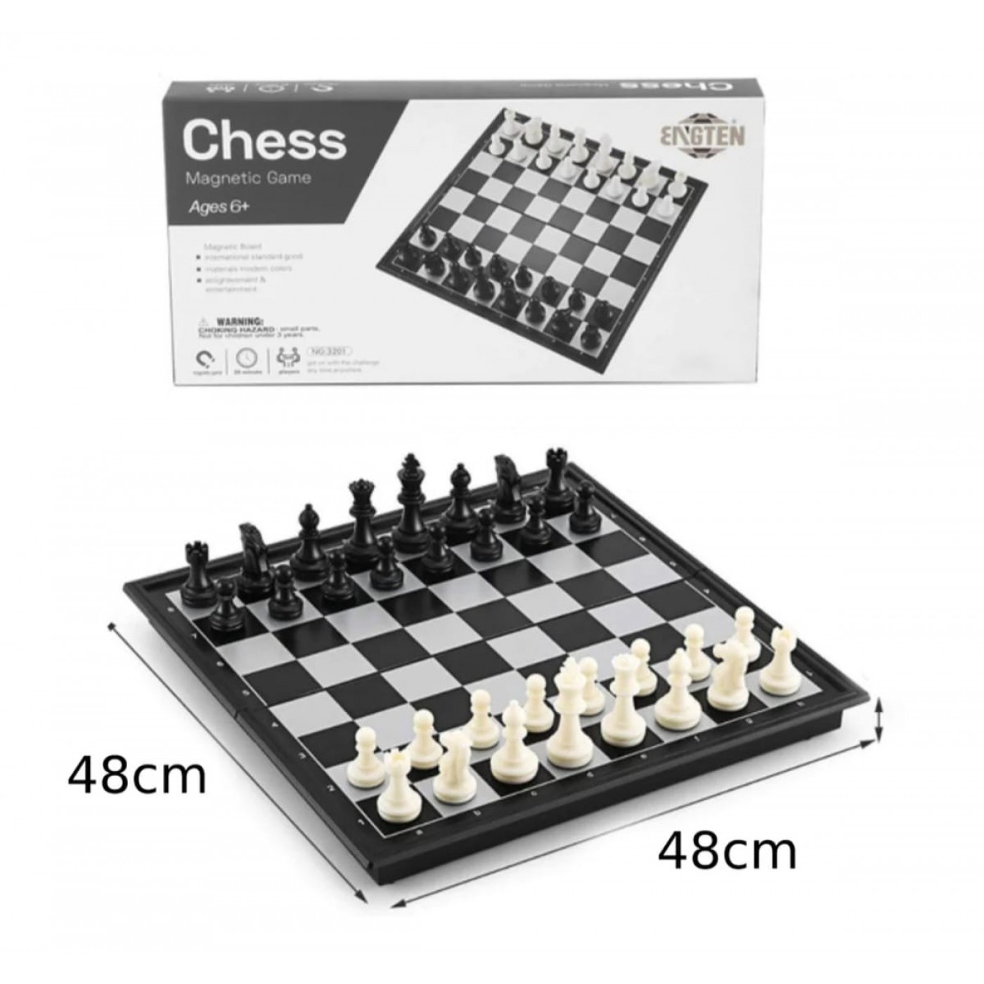 JUEGO DE AJEDREZ MAGNETICO - ENGTEN