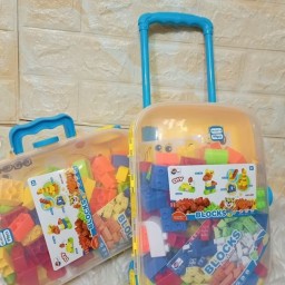 SET DE BLOQUES DE 99 PZAS  (MALETA RODOS) - DDIY