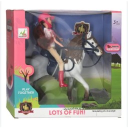 MUÑECA CON CABALLO (SUPERIOR EQUESTRIAN) - 