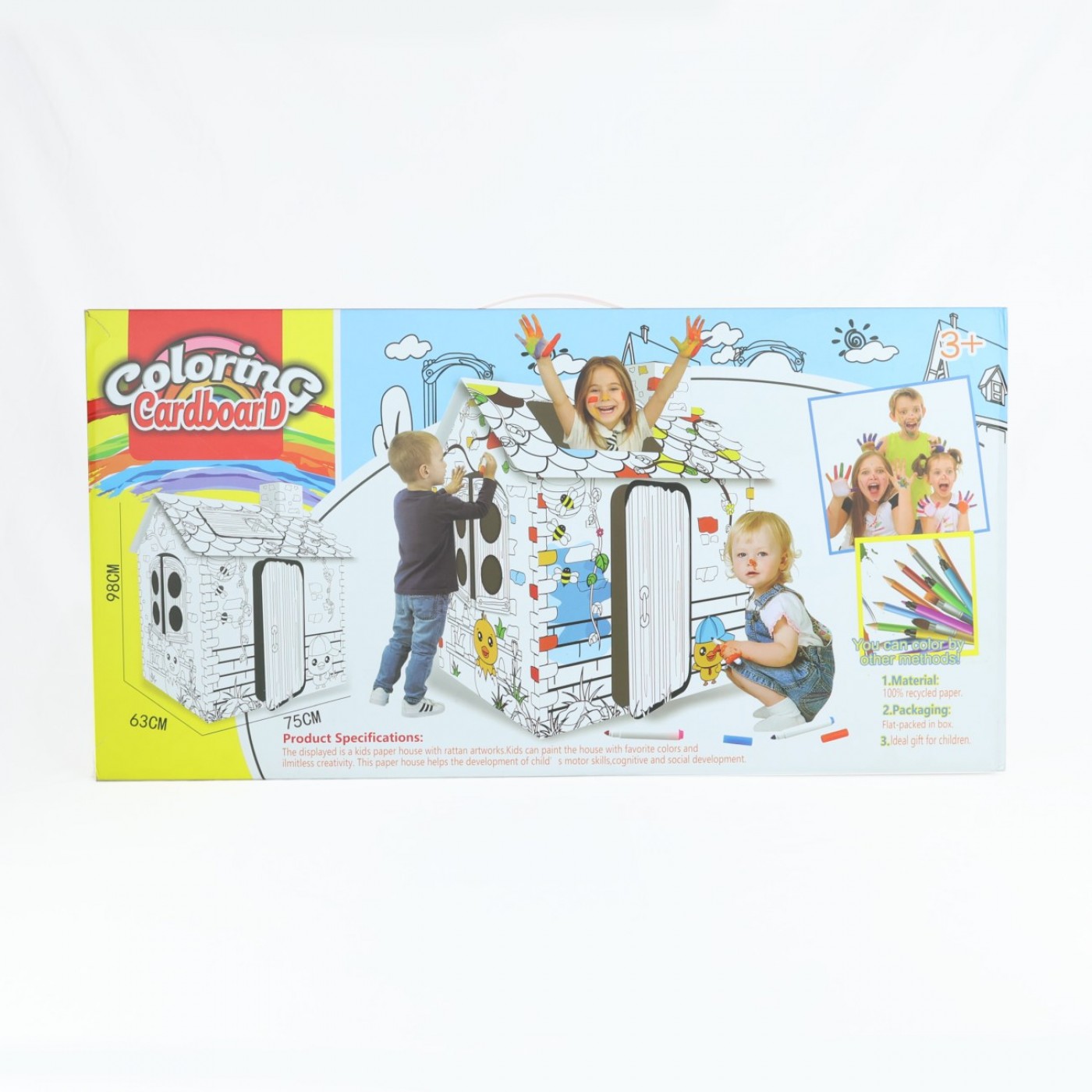 CASITA PARA NIÑOS , PARA COLOREAR - DOODLE TOYS