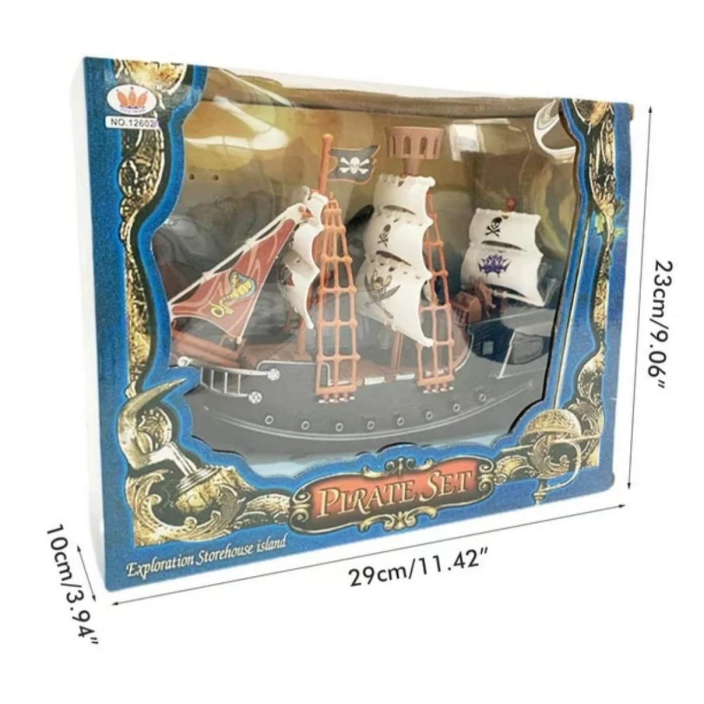 SET DE PIRATAS   ( BARCO E ISLA) - BLAST TRACK 