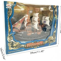 SET DE PIRATAS   ( BARCO E ISLA) - BLAST TRACK 