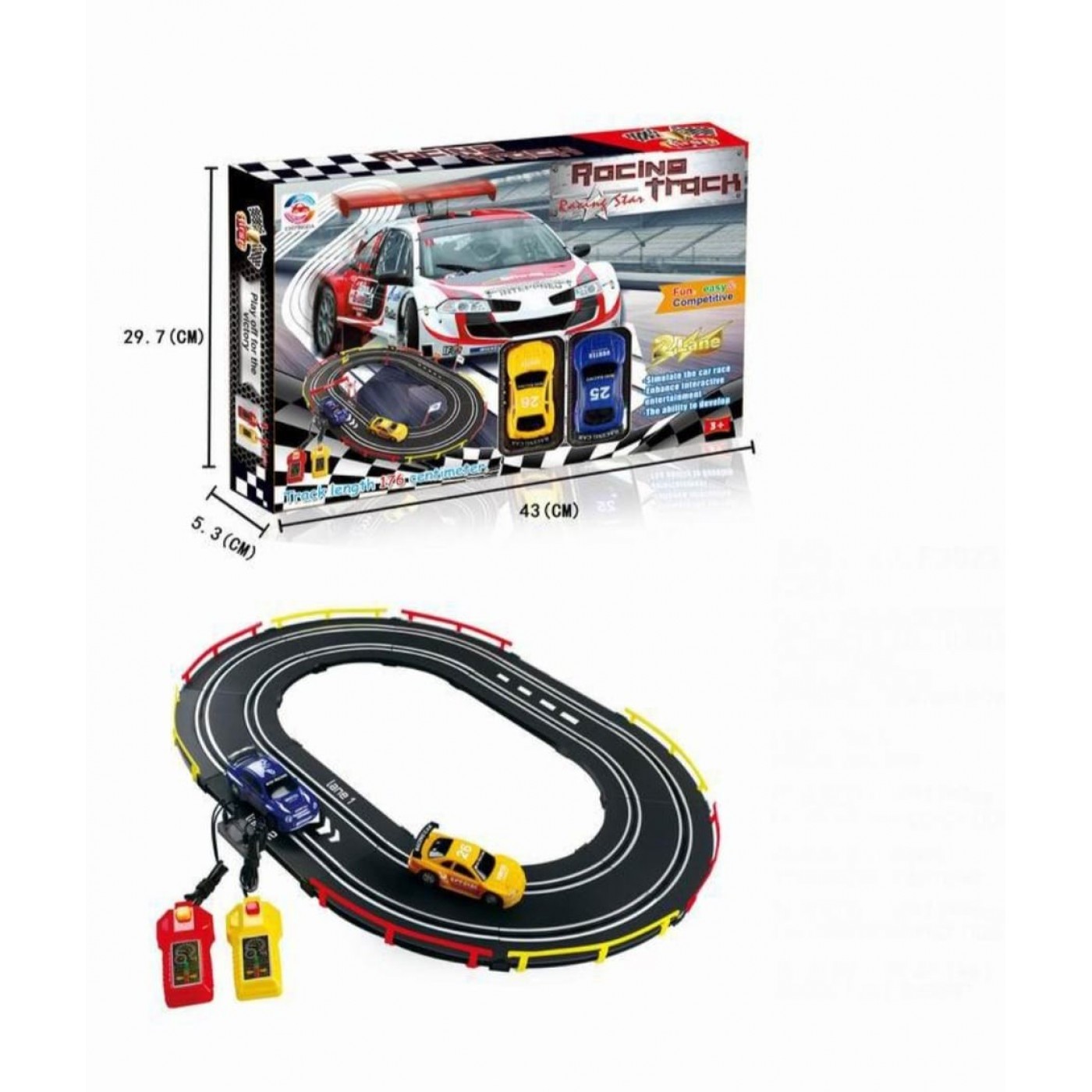 PISTA DE CARROS (RACING TRACK) - BLAST TRACK 