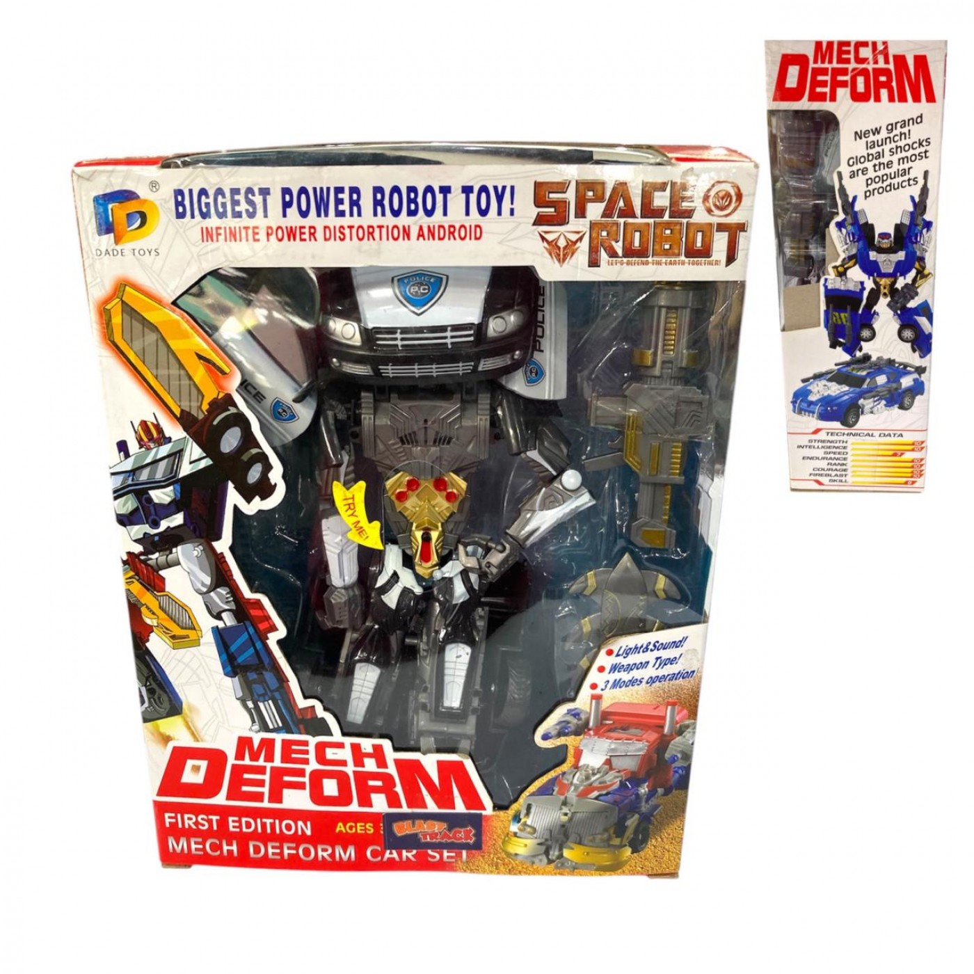 SPACE ROBOT (TRANSFORMABLE)  - BLAST TRACK 