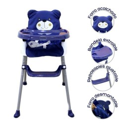 SILLA PARA COMER DE BEBE DE OSO - BEBESITOS