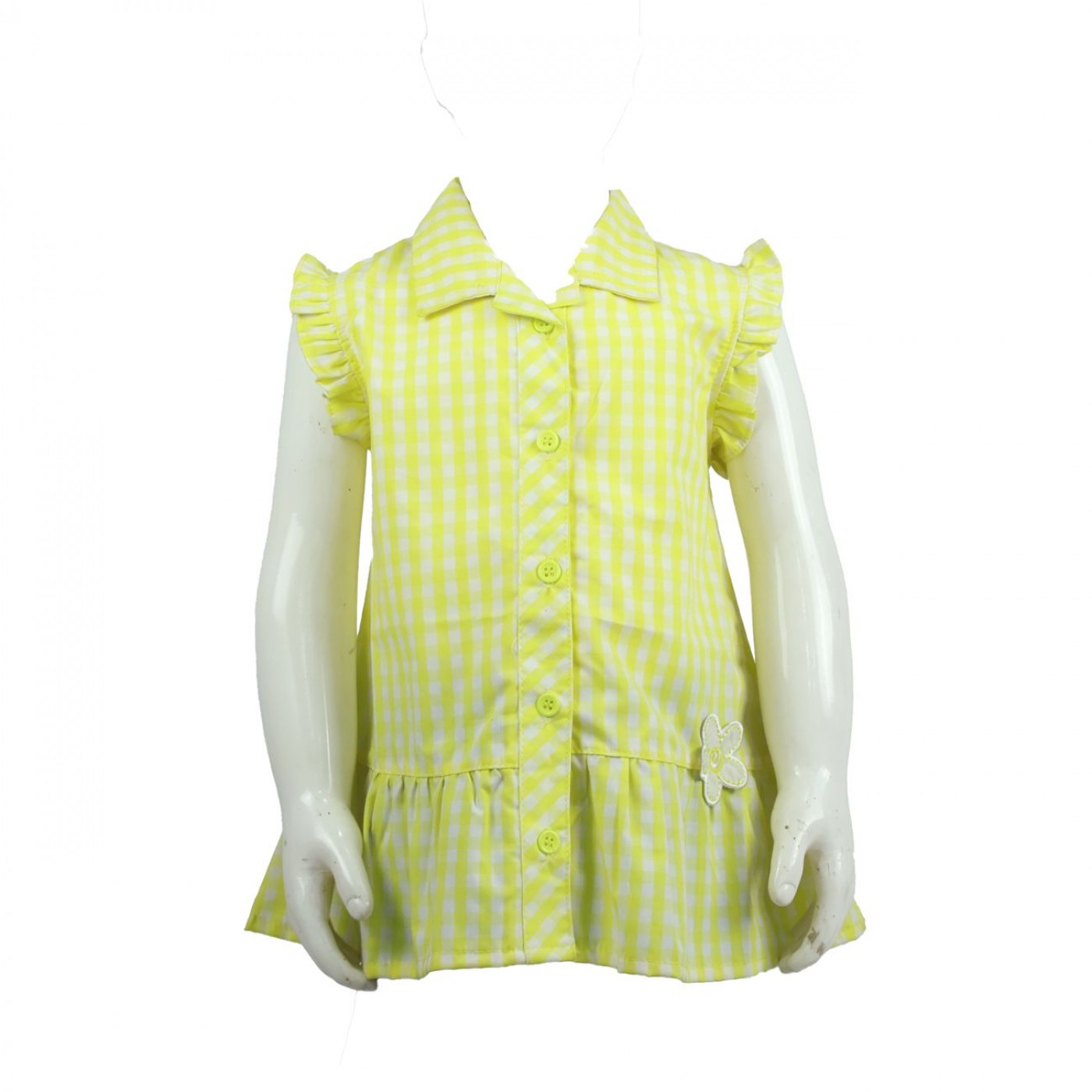 BLUSA DE NIÑA   DE CUADROS  - PLAYSKOOL