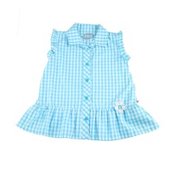 BLUSA DE NIÑA   DE CUADROS  - PLAYSKOOL