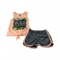 TRAJE DE SHORT Y BLUSA DE NIÑA - FIRST IMPRESSION
