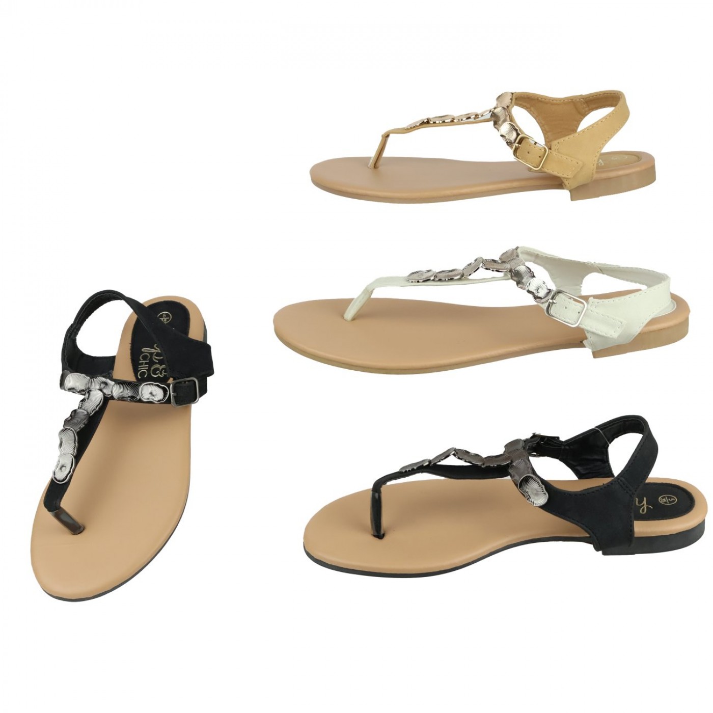 SANDALIA DE DAMA - HIP AND CHIC